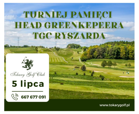 Turniej Pamięci Greenkeepra TGC Ryszarda