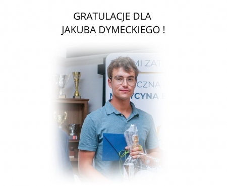 Jakub Dymecki GRATULUJEMY!